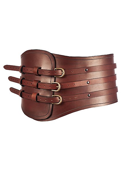 Medieval Gladiator Leather store Belt Fantasy Armor